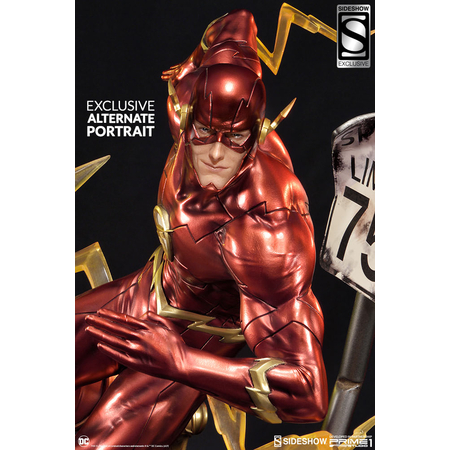 Justice League New 52 The Flash statue version exclusive Sideshow Collectibles 2005161