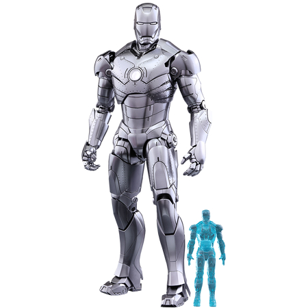 Iron Man Mark II DIECAST version exclusive figurine échelle 1:6 Hot Toys 9030981