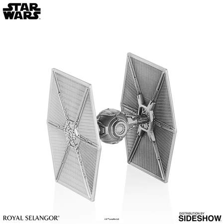 Star Wars L'�veil de la Force TIE Fighter reproduction en �tain Royal Selangor 903094