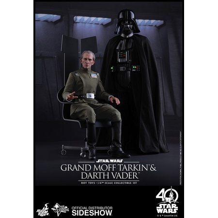 Star Wars Épisode IV: A New Hope Grand Moff Tarkin et Darth Vader Hot Toys 903162