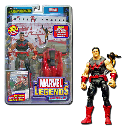 Marvel Legends Wonder Man Legendary Rider Series ToyBiz V-54 71162