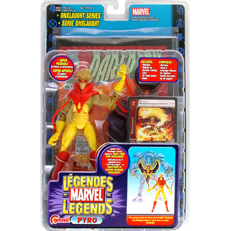 Marvel Legends Onslaught Series Pyro Toy Biz 71325