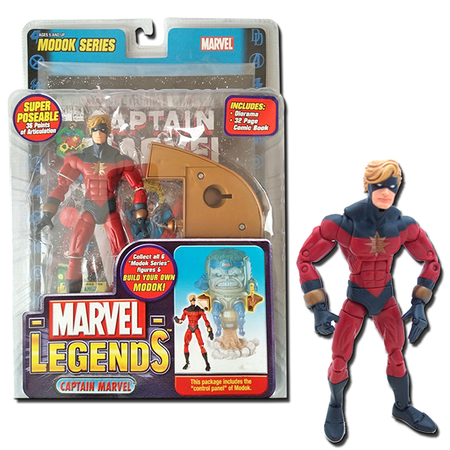 Marvel Legends Modok Series Captain Marvel Toy Biz V-61 71193