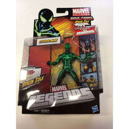 Marvel Legends collection Build-a-Figure S�rie Arnim Zola Spider-Man costume vert Hasbro 72369400