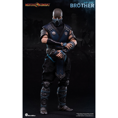 Mortal Kombat Sub Zero Brother �dition limit�e figurine �chelle 1:6 WorldBox