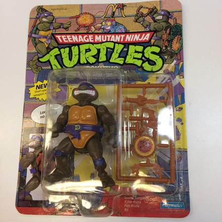 Teenage Mutant Ninja Turtles With storage Shell Donatello Michaelangelo Raphael Leonardo lot de 4 figurines Playmates Toys 5000