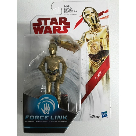 Star Wars The Last Jedi - C-3PO figurine 3,75 pouces Force Link (2017) Hasbro