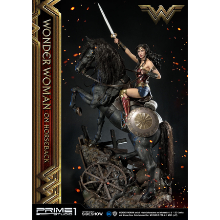 Wonder Woman on Horseback statue d�riv�e du film Wonder Woman Prime 1 Studio 903170