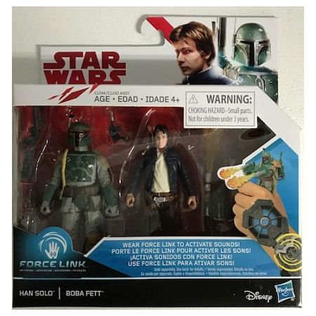 Star Wars The Last Jedi - Han Solo & Boba Fett 2-pack