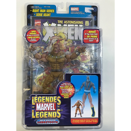 Marvel Legends Giant Man Series - Sabretooth (Age of Apocalypse) Toy Biz