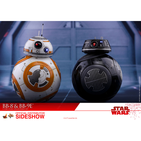 Star Wars: The Last Jedi BB-8 et BB-9E ensemble de 2 figurines échelle 1:6 Hot Toys 903190