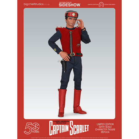 Captain Scarlet figurine 1:6 BIG Chief Studios 903137 BCCS0001