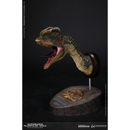 Dilophosaurus buste Museum Collection Series Damtoys MUS002B