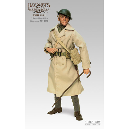 Bayonets and Barbed Wire Series Eight US Infantry Officer AEF figurine �chelle 1:6 Sideshow Collectibles 4111