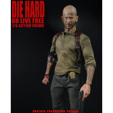 Die Hard or Live Free (B. Willys) Johnny 2_0 figurine �chelle 1:6 Brother Production Present BP-JOHN20