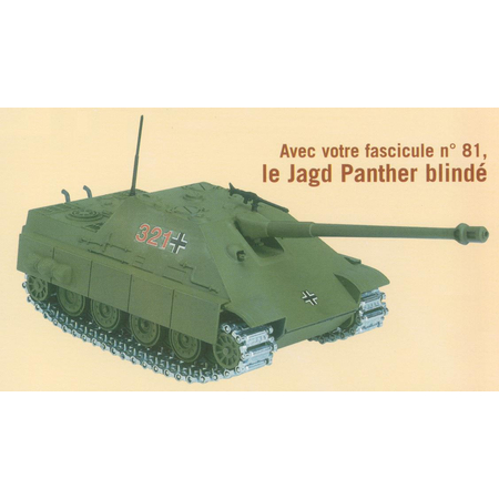 Solido Hachette 81 Char Jagdpanther blindé