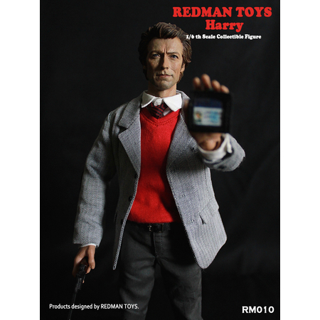 Insp. Harry (C. Eastwood) figurine �chelle 1:6 RedMan Toys RM010