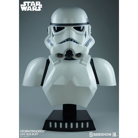 La Guerre des Étoiles (Star Wars) Stormtrooper buste grandeur nature Sideshow Collectibles 400076