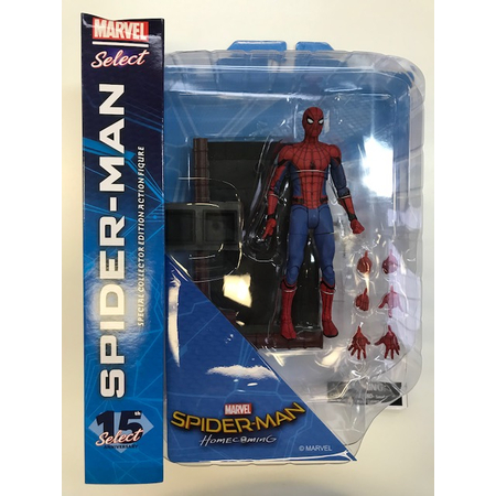 Marvel Select Spider-Man (sans masque) Homecoming