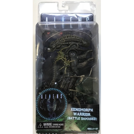 {[en]:Aliens Series 12 Aliens 30th Anniversary - Xenomorph Warrior (Battle Damaged