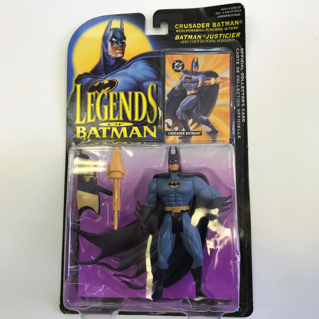 Legends of Batman Batman Justicier avec carte de collection officielle Kenner 64026
