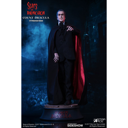 Count Dracula Scars of Dracula Christopher Lee Superb Scale Quarter Scale Statue Star Ace Toys Ltd 903238