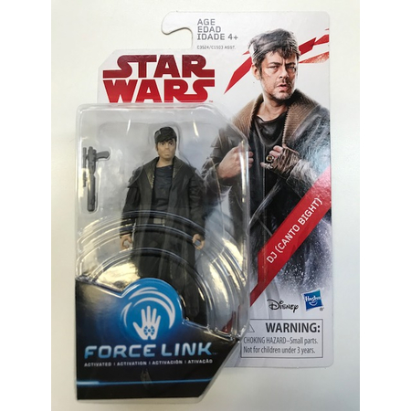 Star Wars The Last Jedi - DJ (Canto Bight) 3,75-inch action figure Force Link (2017) Hasbro