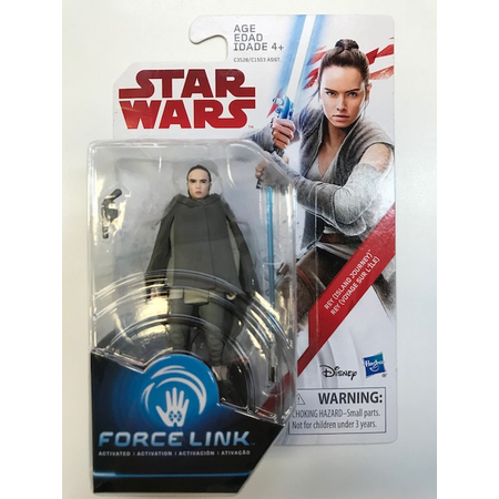 Star Wars The Last Jedi - Rey (Voyage Sur l'Île) figurine 3,75 pouces Force Link (2017) Hasbro