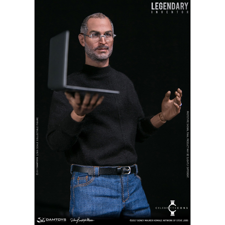 Sidney Maurer Homage Artwork of Steve Jobs Legendary Inventor figurine 1:6 Damtoys 903260