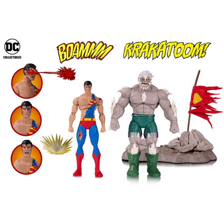 DC Icons - Superman vs Doomsday Death of Superman Deluxe 2-pack