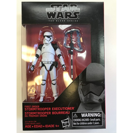 Star Wars Black Series Walmart Exclusif - First Order Stormtrooper Executioner figurine 3,75 pouces Hasbro