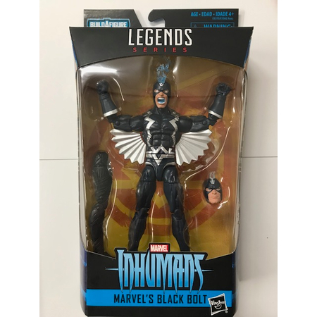 Marvel Legends Black Panther - Inhumans Black Bolt figurine échelle 6 pouces (BAF Okoye) Hasbro