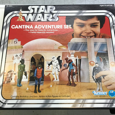 Star Wars Cantina Adventure Set pour figurines format jumbo Gentle Giant Kenner Hasbro 80303