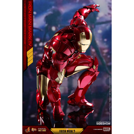 Iron Man Mark IV DIECAST Série Movie Masterpiece figurine échelle 1:6 Hot Toys 903341