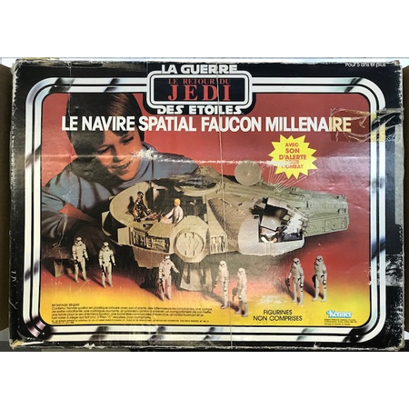 Star Wars Return of the Jedi Millennium Falcon in Canadian Box with Instruction (Used Conditon, Not Complete)