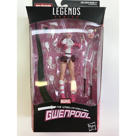 Marvel Legends Spider-Man - Gwenpool figurine échelle 7 pouce (BAF Lizard) Hasbro