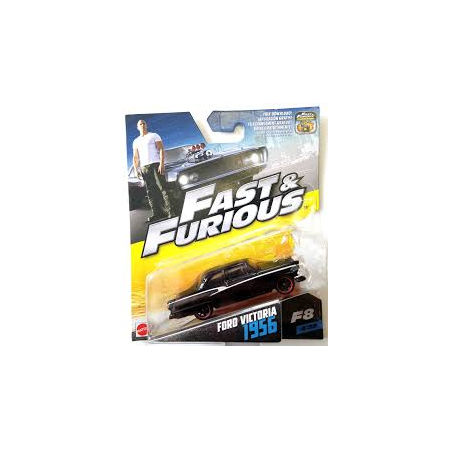 Fast and Furious Ford Victoria 1956 (F8) 4/32 �chelle 1:55 Mattel (2016) FCF39