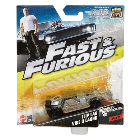 Fast and Furious Flip Car (Fast & Furious 6) 3/32 �chelle 1:55 Mattel (2016) FCF38