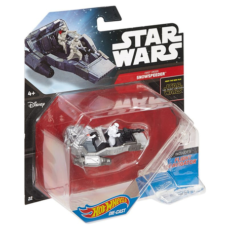 Star Wars First Order Snowspeeder die-cast Hot Wheels CGW52