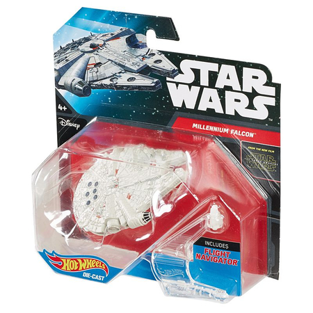Star Wars The Force Awakens Millenium Falcon diecast Hot Wheels CGW52
