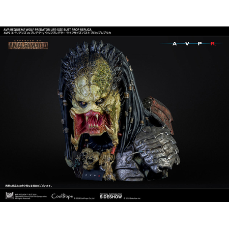 AVP: Requiem Wolf Predator Prop Replica buste grandeur nature CoolProps 903360