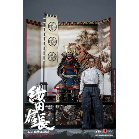 Series Of Empires Oda Nobunaga avec armure en m�tal (diecast) version deluxe figurine �chelle 1:6 COO Model SE022