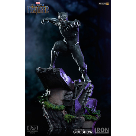 Black Panther Art Scale 1:10 Battle Diorama Series Statue Iron Studios 903396