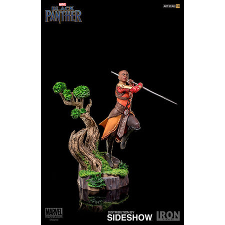 Okoye Black Panther Art Scale 1:10 Battle Diorama Series Statue Iron Studios 903397