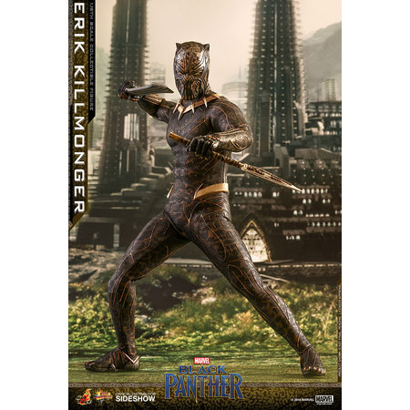 Erik Killmonger Black Panther Série Movie Masterpiece figurine échelle 1:6 Hot Toys 903413