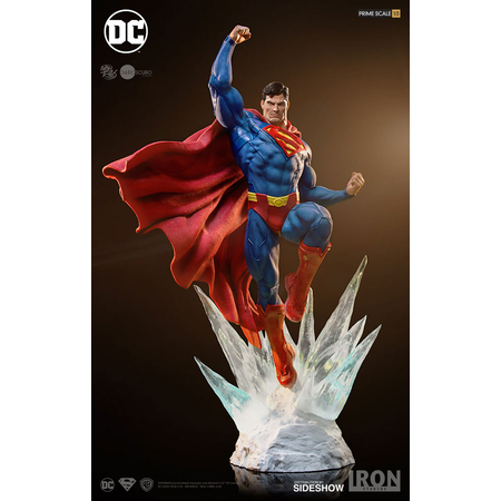 Superman art conceptuel par Ivan Reis statue Iron Studios 903375