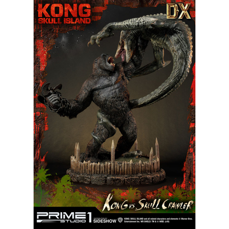 Kong: Skull Island Kong vs Skull Crawler Deluxe Version statue Prime 1 Studio 903156