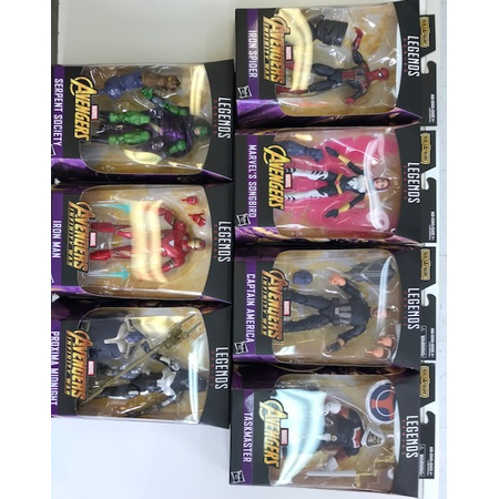 Marvel Legends Avengers Thanos BAF Series Set of 7 Figures