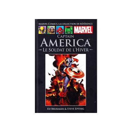 Livre Marvel Comics La collection de r�f�rence Captain America Le Soldat de l'hiver Hachette M1792010 (2014)