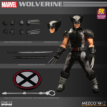 One-12 Collective Marvel X-Force Wolverine Deluxe PX Exclusif